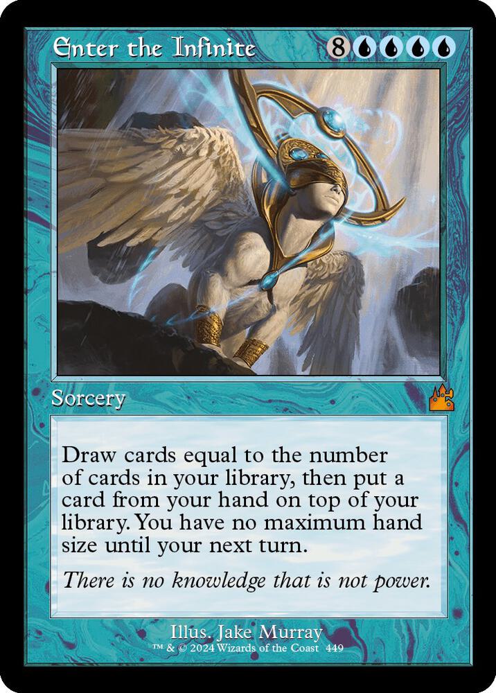 Enter the Infinite (Retro Frame) card image