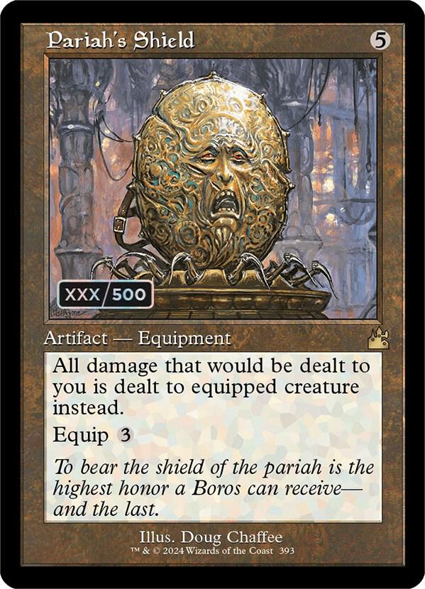 Pariah's Shield (Retro Frame) (Serial Numbered) card image