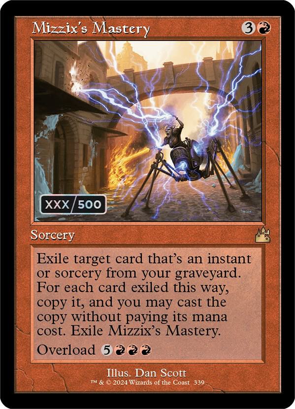 Mizzix's Mastery (Retro Frame) (Serial Numbered) card image