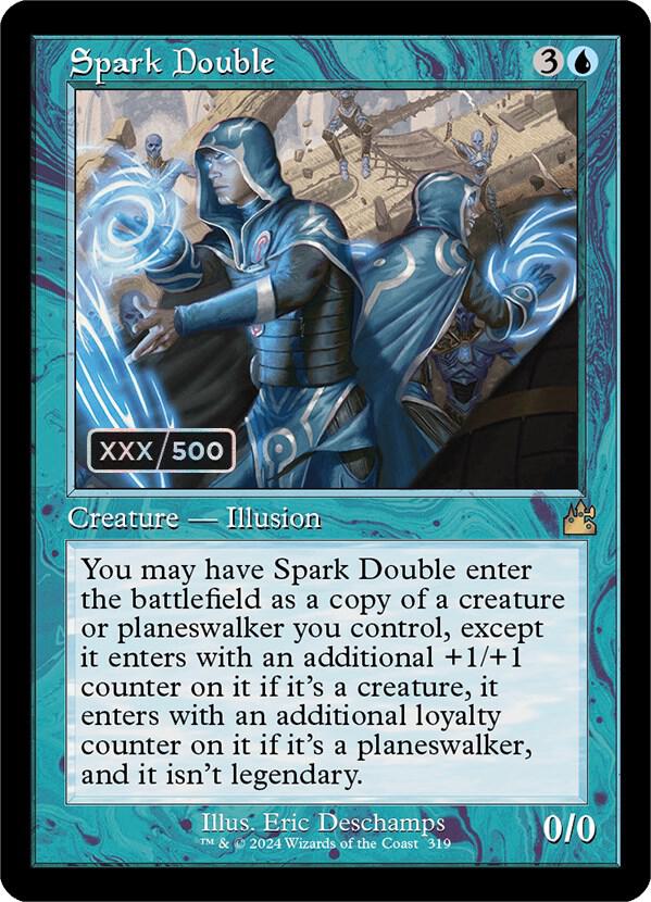 Spark Double (Retro Frame) (Serial Numbered) card image