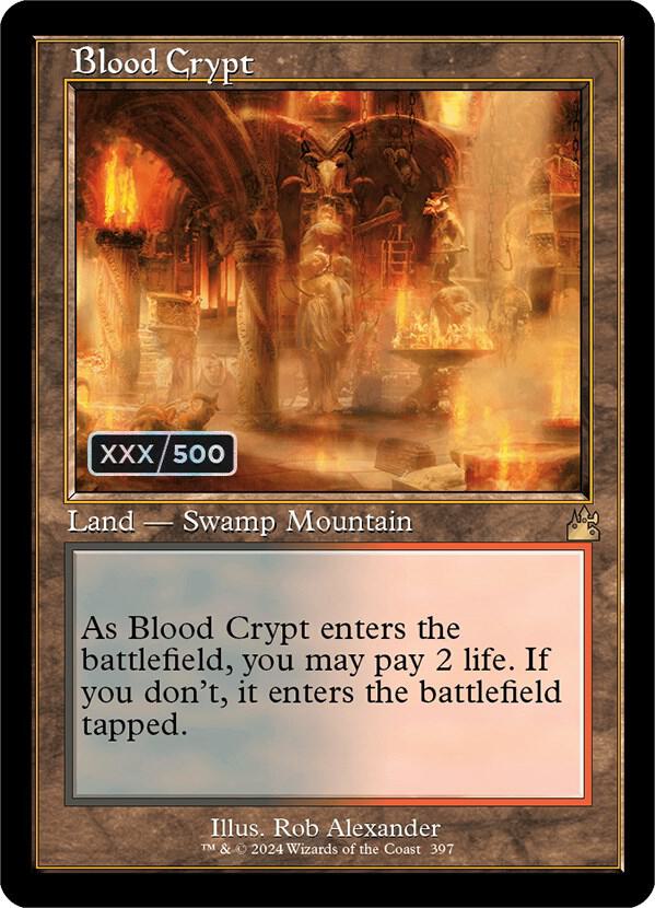 Blood Crypt (Retro Frame) (Serial Numbered) card image