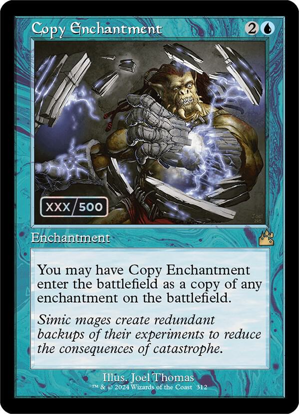 Copy Enchantment (Retro Frame) (Serial Numbered) card image