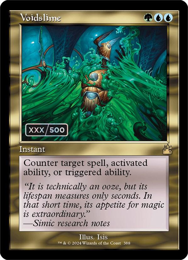 Voidslime (Retro Frame) (Serial Numbered) card image