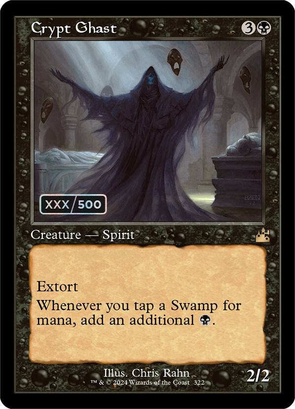 Crypt Ghast (Retro Frame) (Serial Numbered) card image