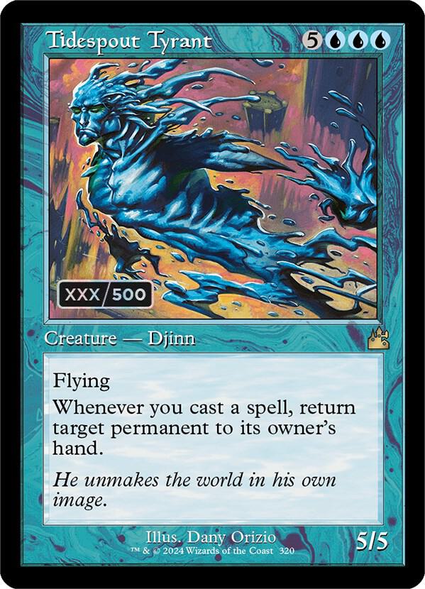 Tidespout Tyrant (Retro Frame) (Serial Numbered) card image