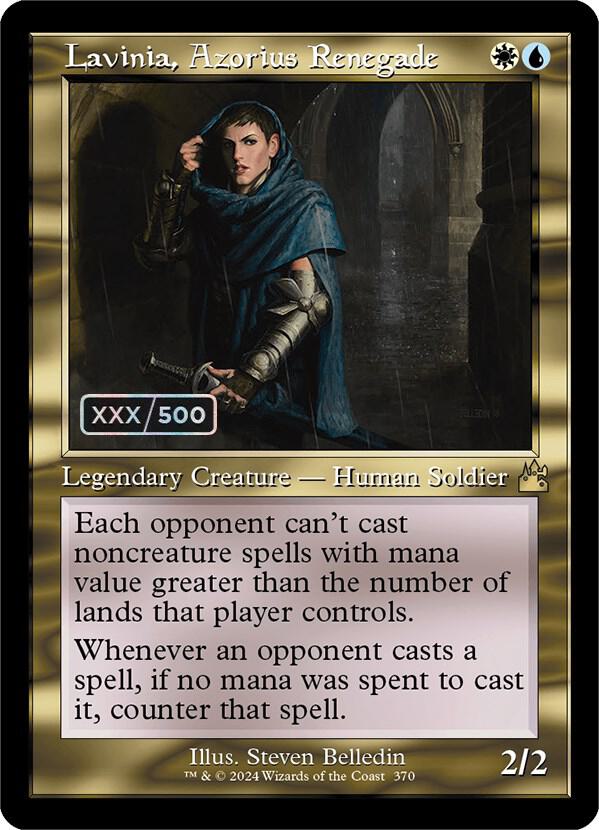 Lavinia, Azorius Renegade (Retro Frame) (Serial Numbered) card image