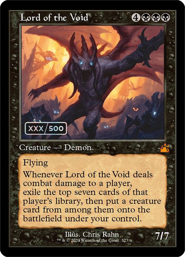 Lord of the Void (Retro Frame) (Serial Numbered) card image