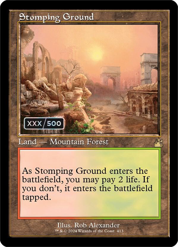 Stomping Ground (Retro Frame) (Serial Numbered) card image