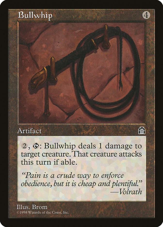 Bullwhip card image