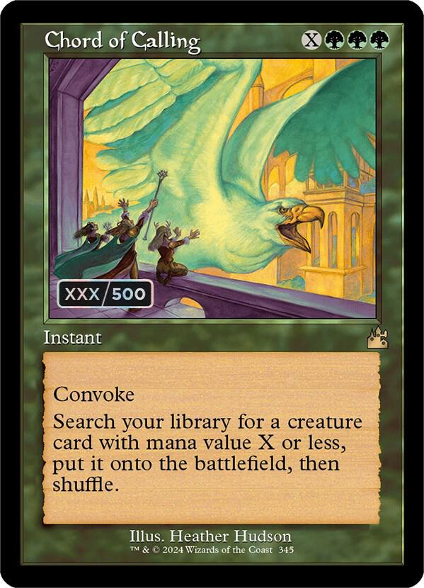 Chord of Calling (Retro Frame) (Serial Numbered) card image