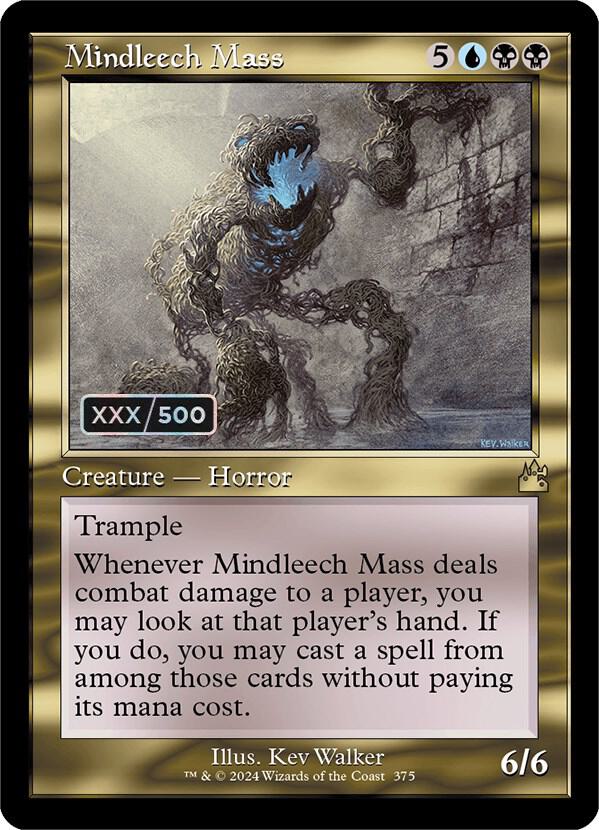 Mindleech Mass (Retro Frame) (Serial Numbered) card image