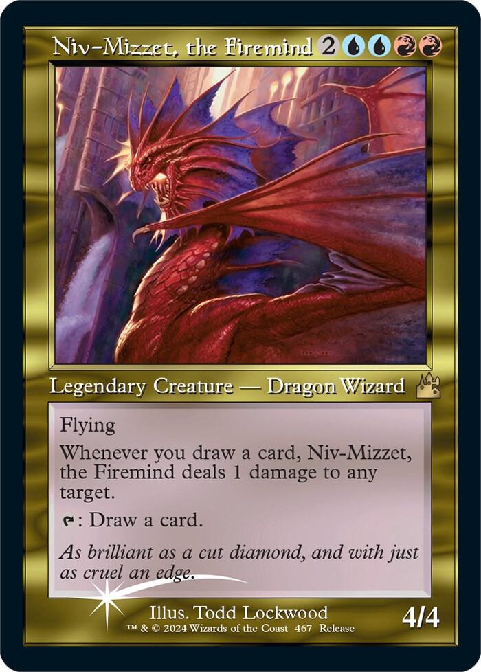 Niv-Mizzet, the Firemind (Retro Frame) card image