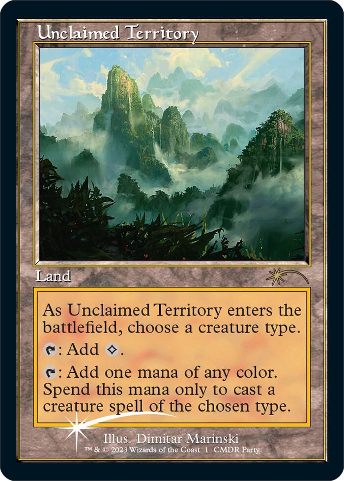 Unclaimed Territory (Retro Frame) card image