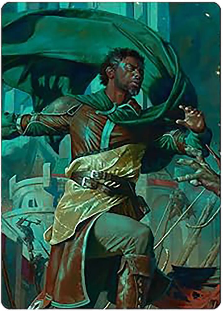 Aragorn, Hornburg Hero Art Card card image