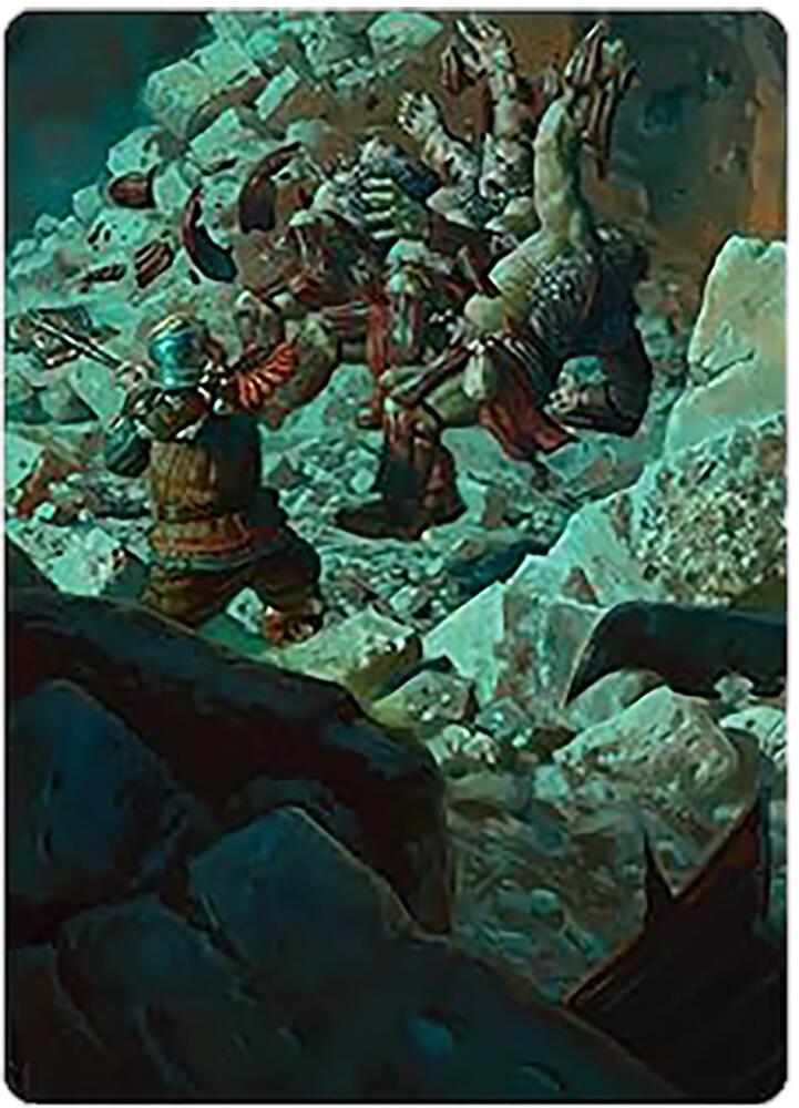 Gimli's Reckless Might Art Card card image
