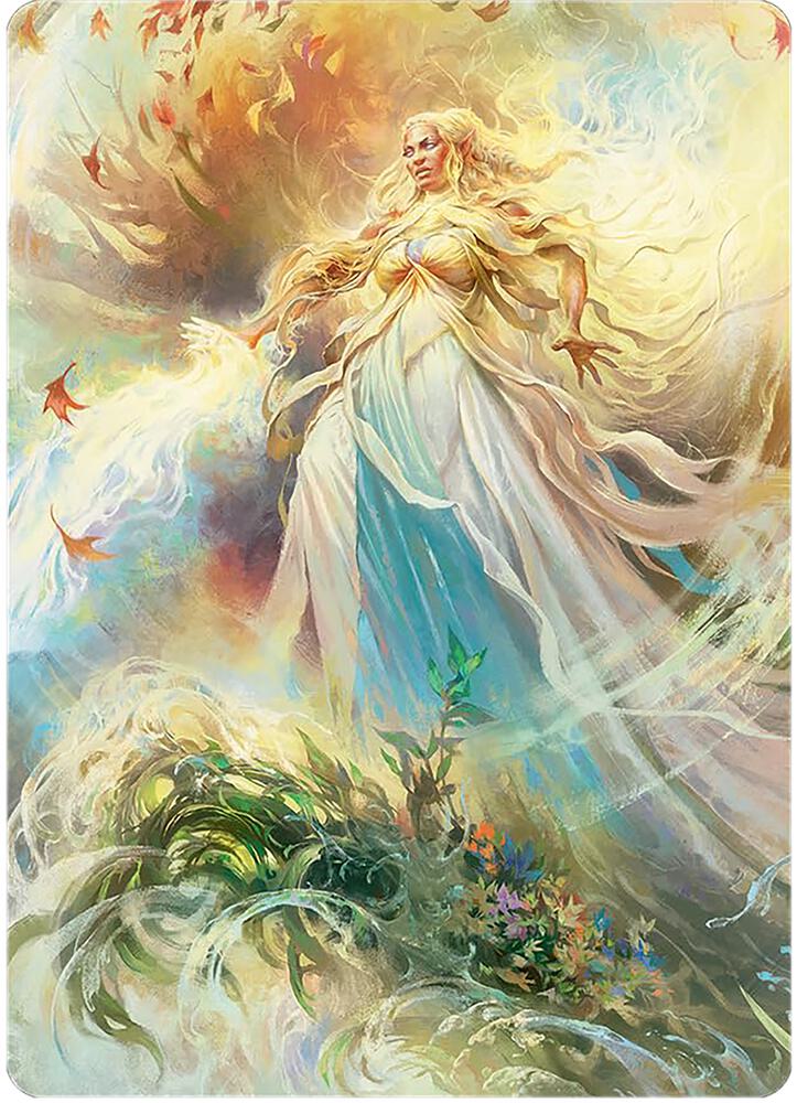 Galadriel, Light of Valinor Art Card card image