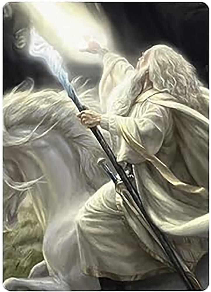 Gandalf of the Secret Fire Art Card card image
