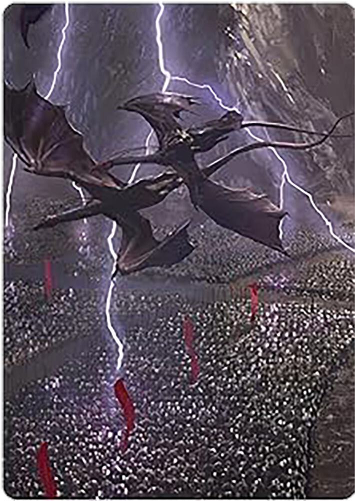Mordor on the March Art Card card image