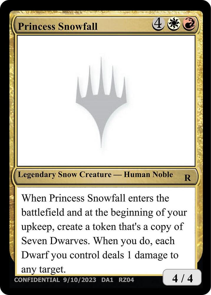 Princess Snowfall card image