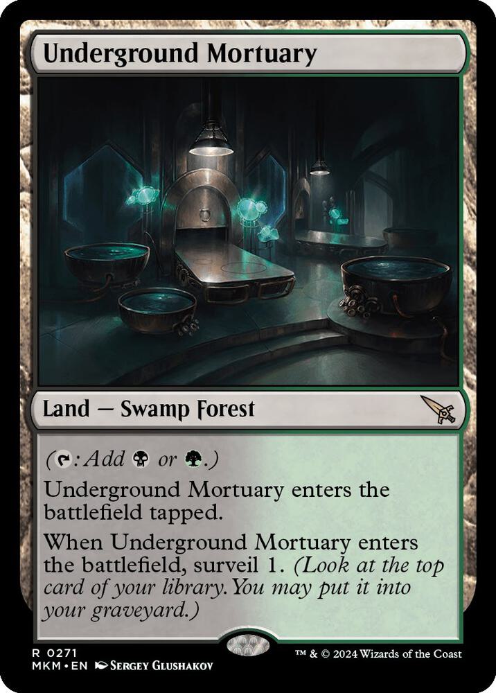 Underground Mortuary card image