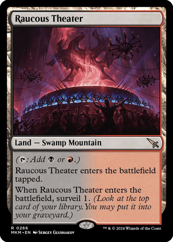 Raucous Theater card image