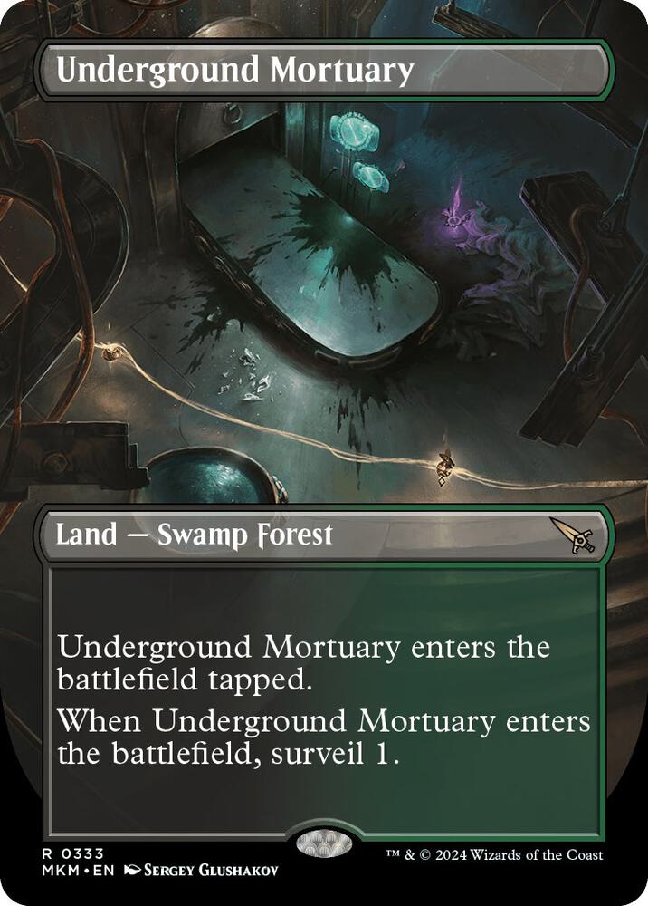 Underground Mortuary (Borderless) card image