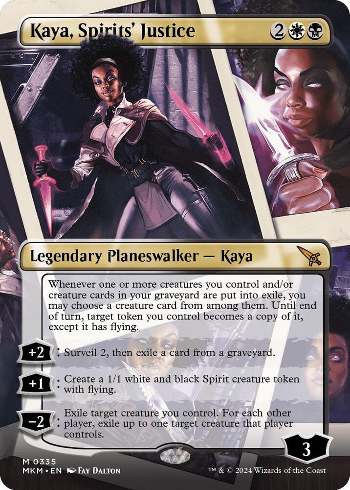 Kaya, Spirits' Justice (Borderless) card image