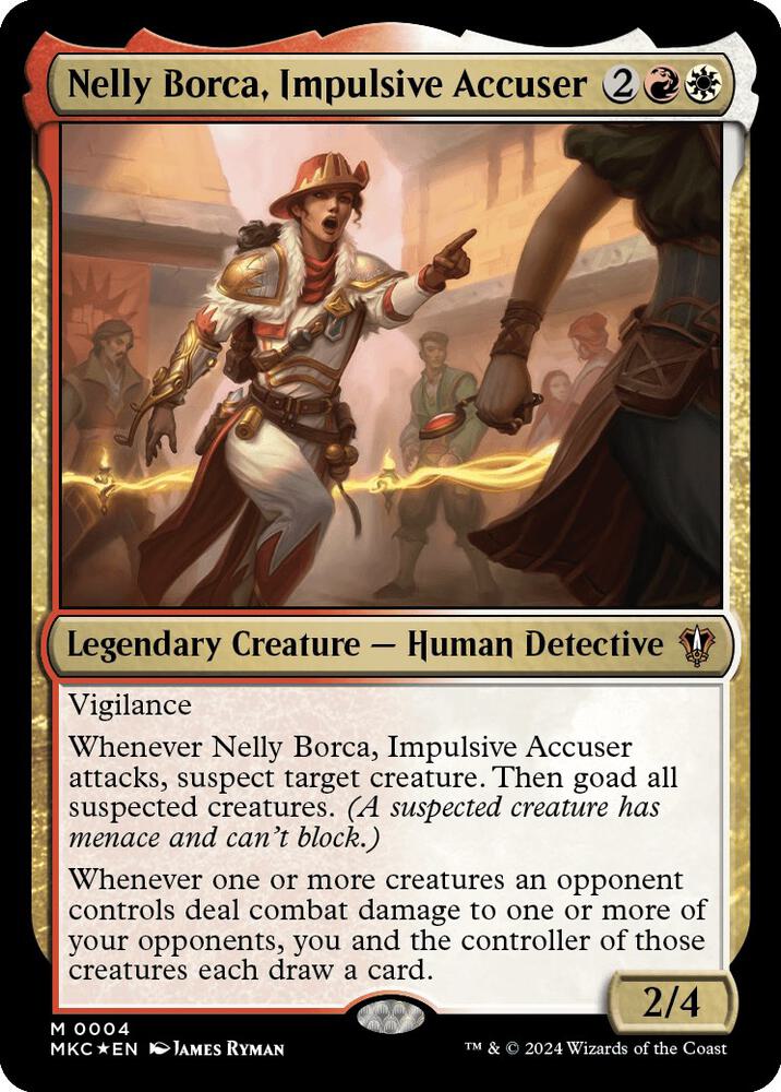Nelly Borca, Impulsive Accuser card image