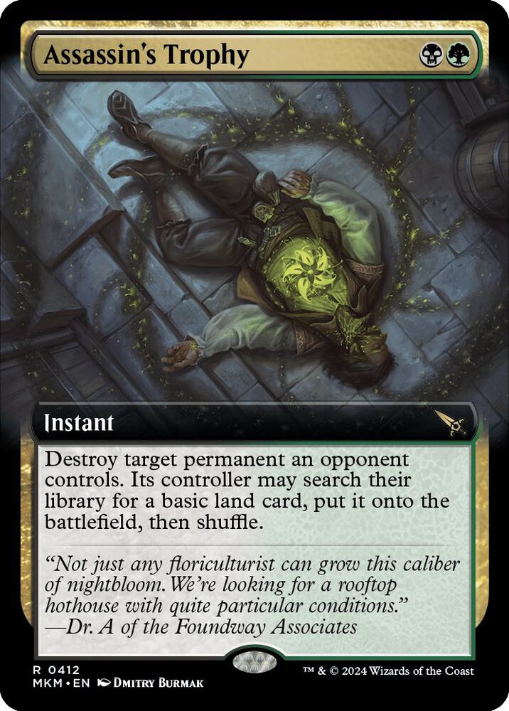 Assassin's Trophy (Extended Art) card image