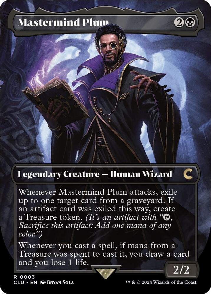 Mastermind Plum (Borderless) card image