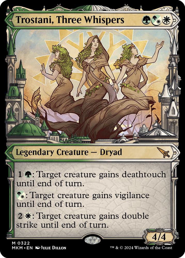 Trostani, Three Whispers (Showcase) (0322) card image
