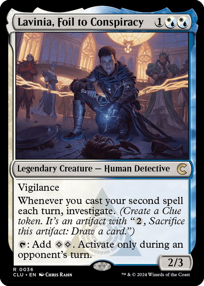 Lavinia, Foil to Conspiracy card image