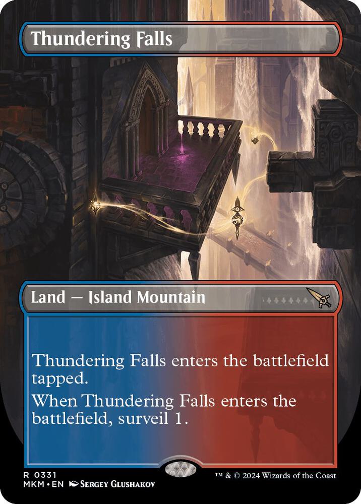 Thundering Falls (Borderless) card image