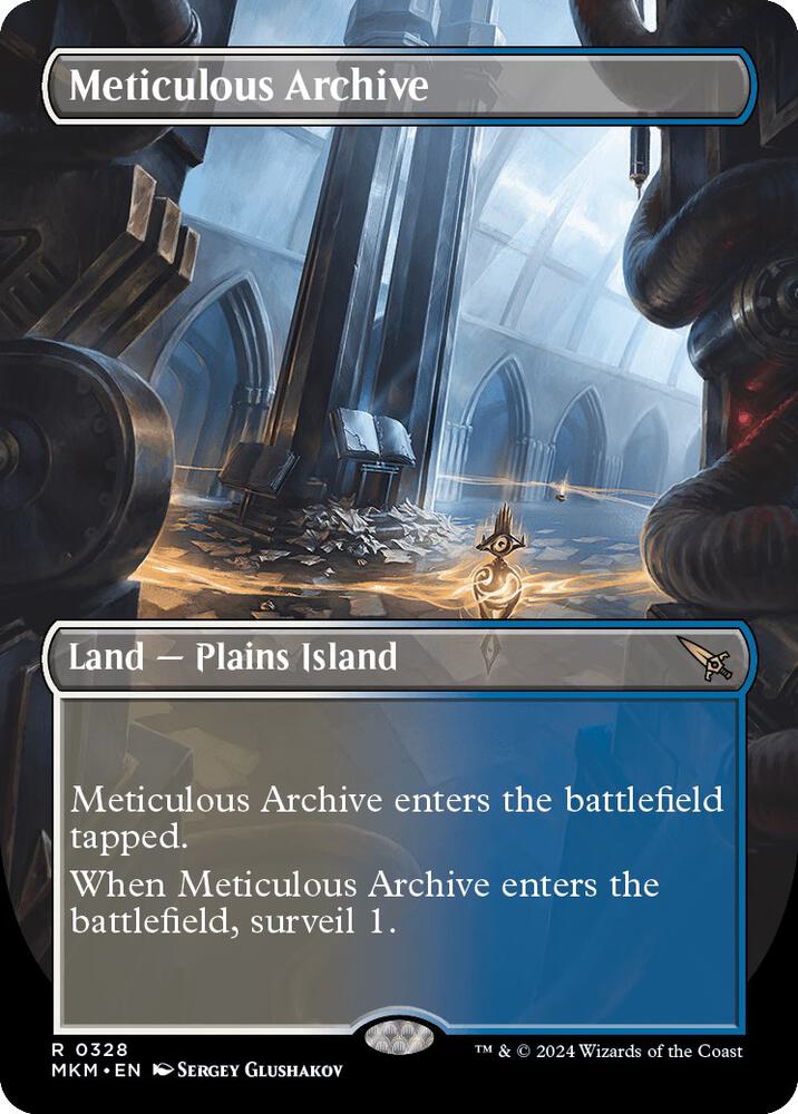 Meticulous Archive (Borderless) card image