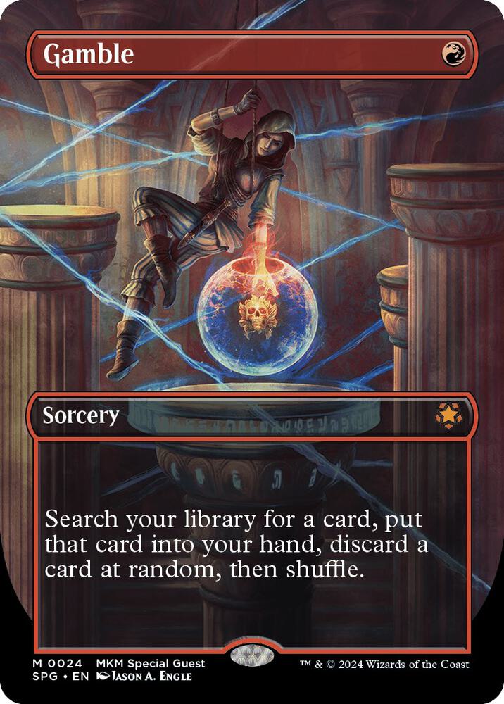 Gamble (Borderless) card image