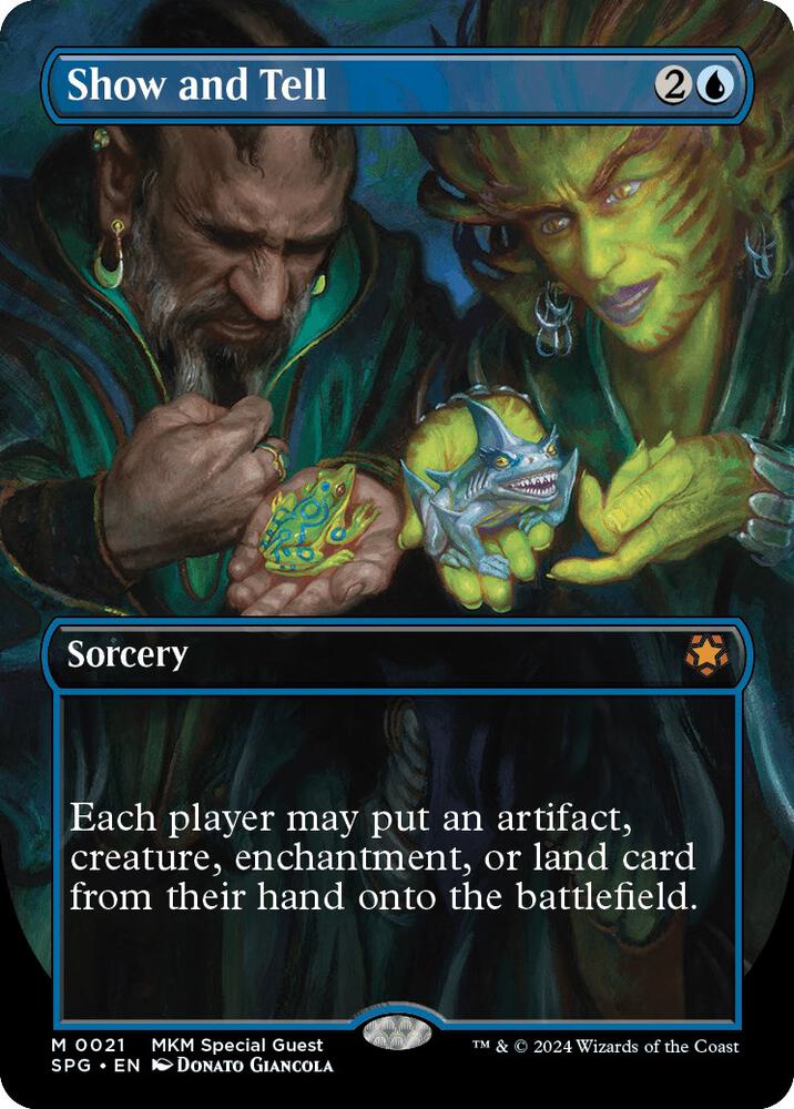 Show and Tell (Borderless) card image