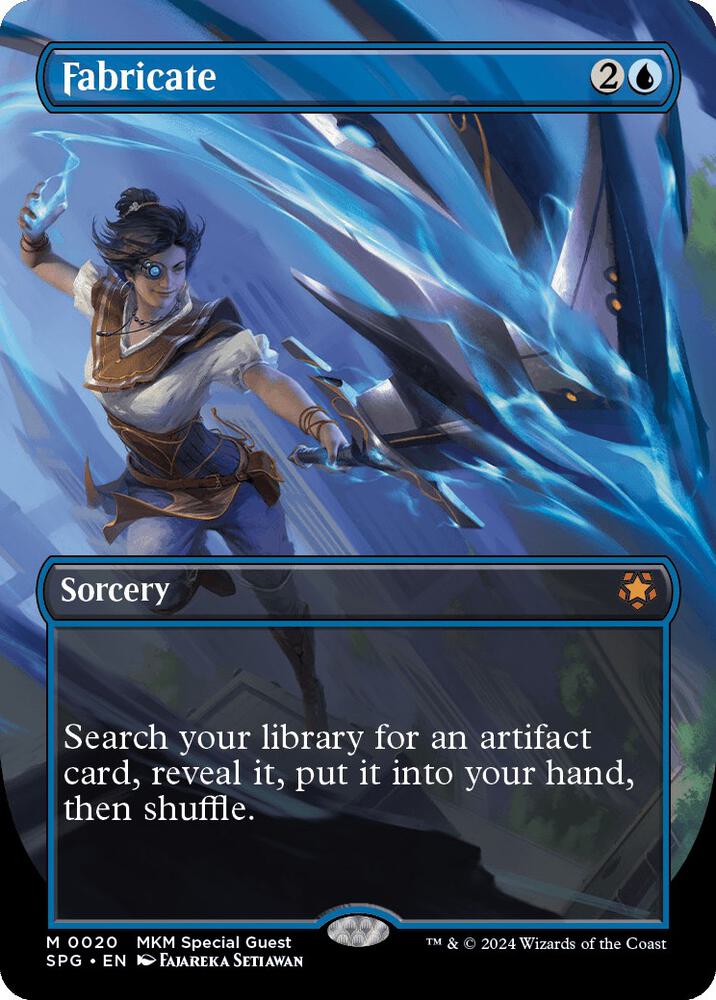 Fabricate (Borderless) card image