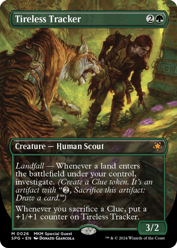 Tireless Tracker (Borderless) card image