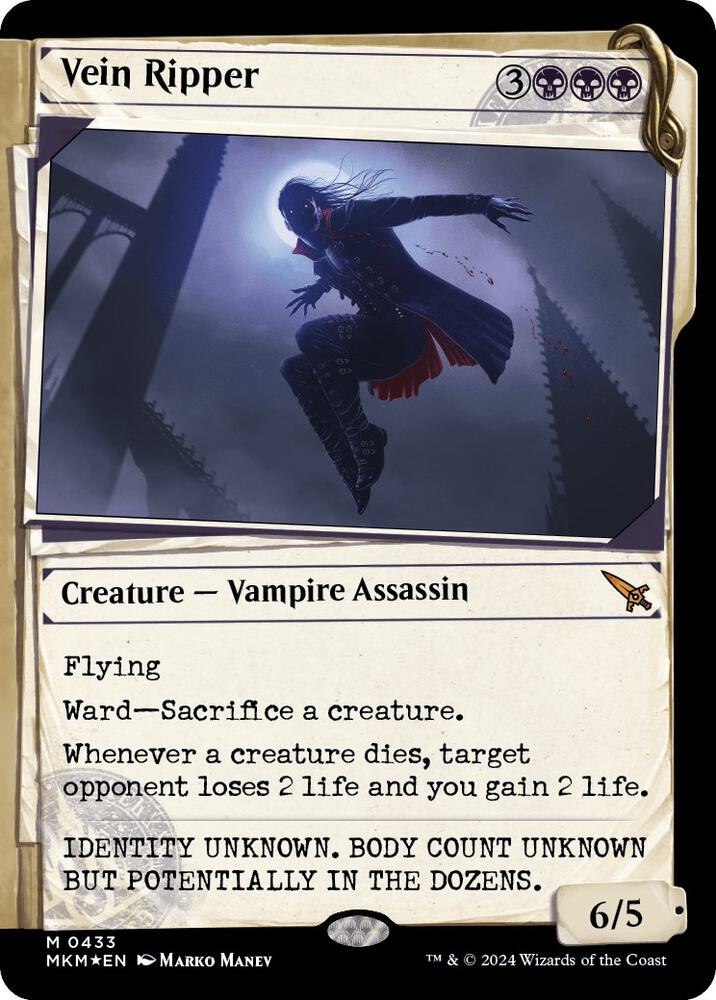 Vein Ripper (Showcase) (Invisible Ink) card image