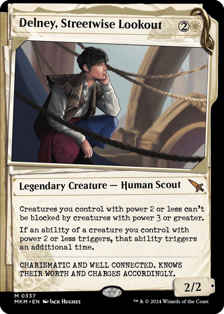 Delney, Streetwise Lookout (Showcase) card image