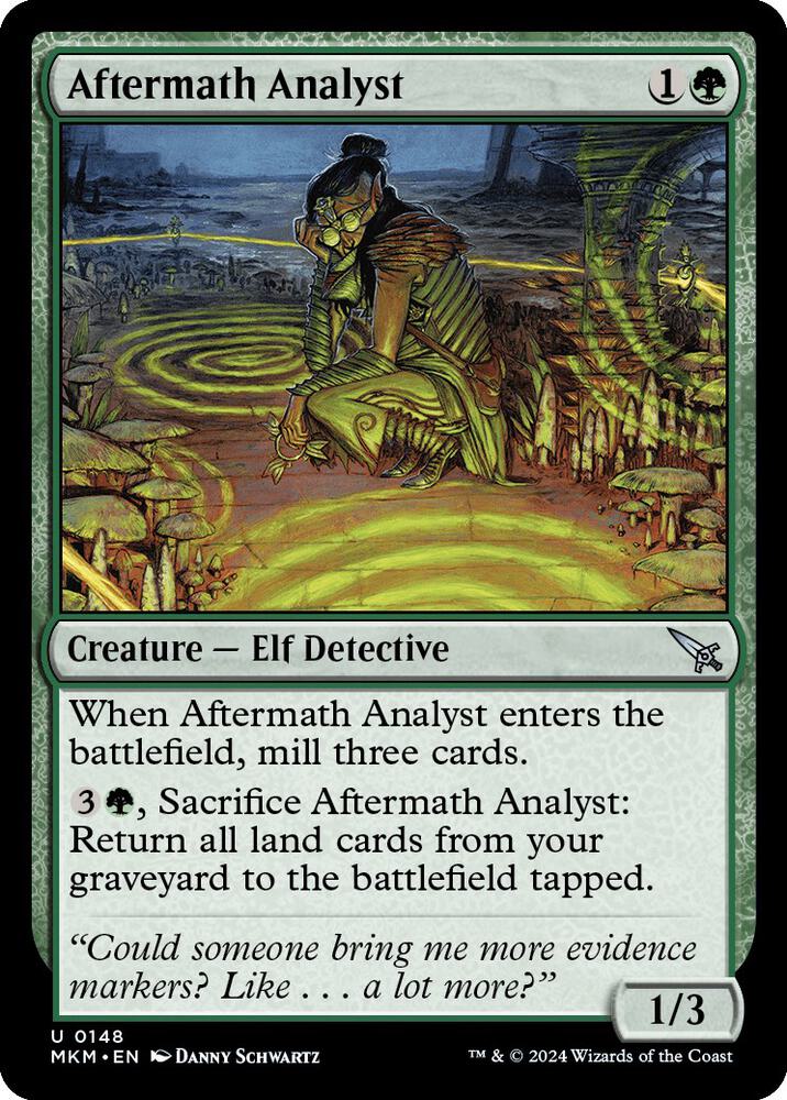 Aftermath Analyst card image