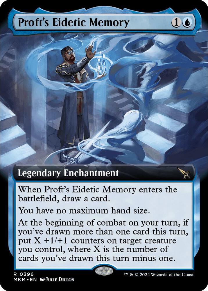 Proft's Eidetic Memory (Extended Art) card image
