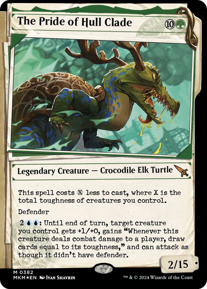 The Pride of Hull Clade (Showcase) (Invisible Ink) card image
