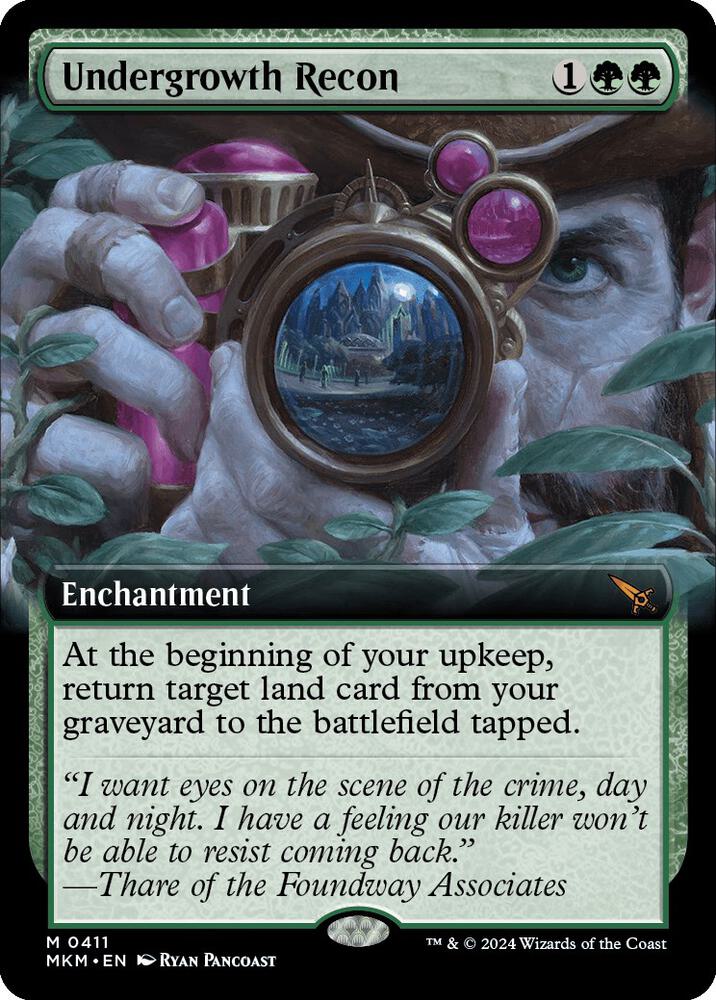 Undergrowth Recon (Extended Art) card image