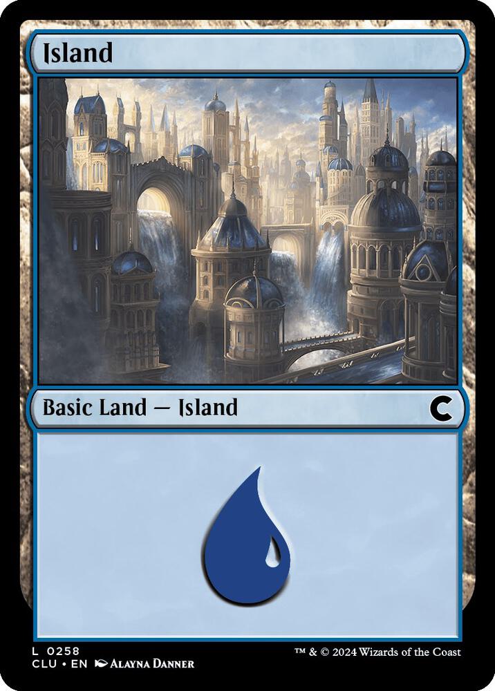 Island (0258) card image