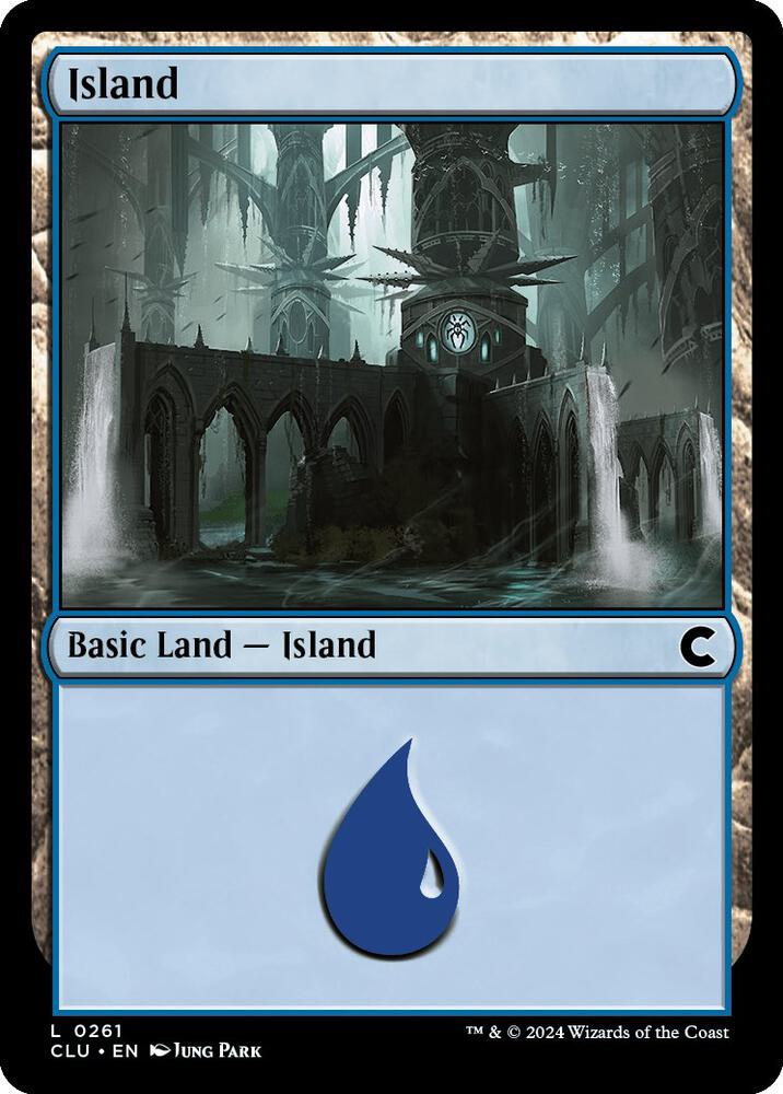 Island (0261) card image
