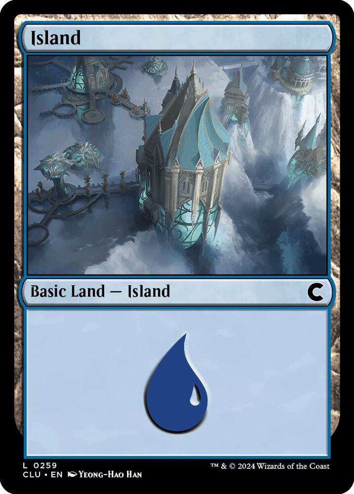 Island (0259) card image