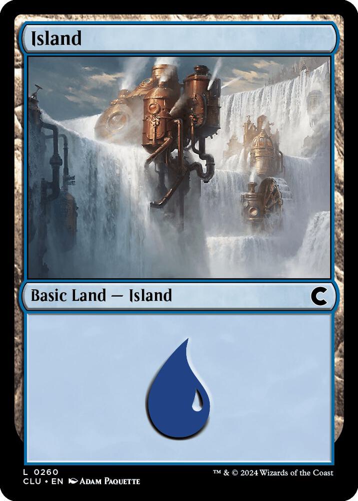 Island (0260) card image