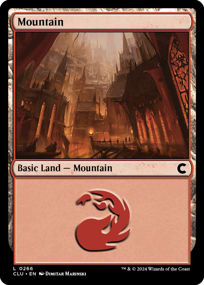 Mountain (0266) card image