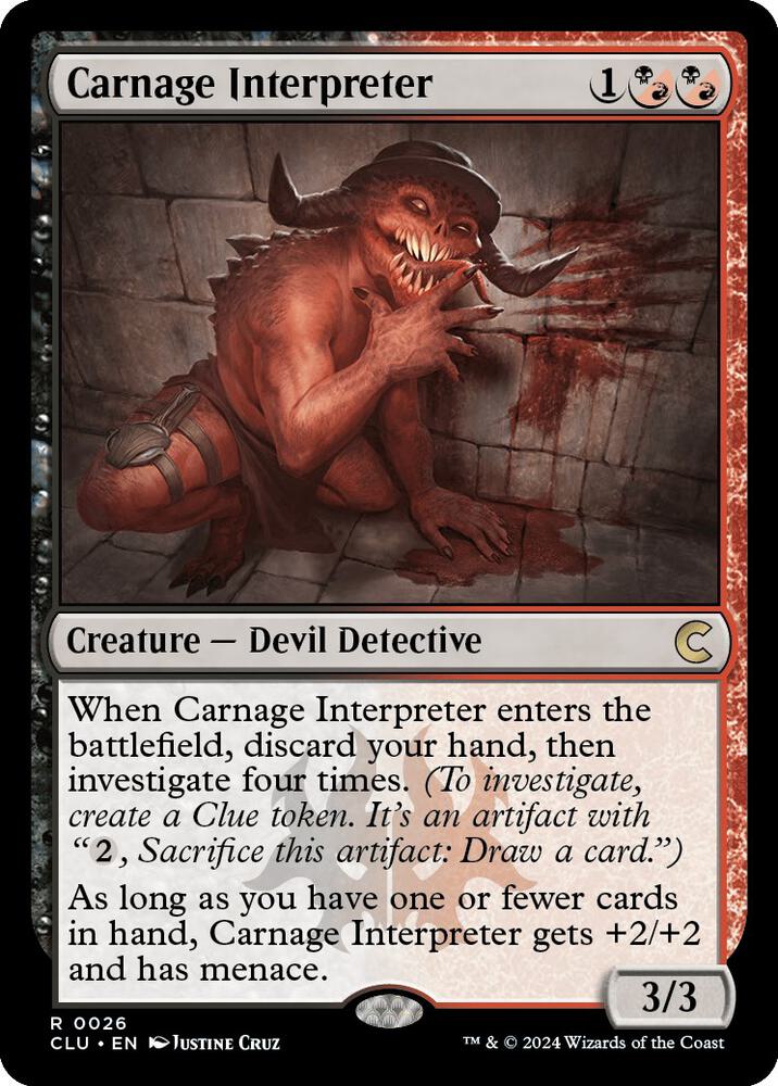 Carnage Interpreter card image